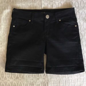 Guess black Jean shorts